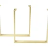 KARE Design Tische-Gestell Tavola Messing (2/Set)