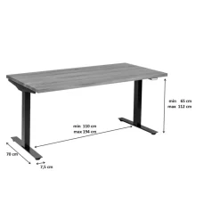 KARE Design Tische-Gestell Tavola Office Schwarz