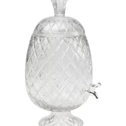 KARE Design Geschirr & Tischaccessoires-Getrankespender Pineapple Klar (2/Tlg.)