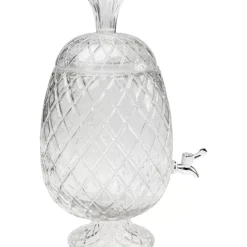 KARE Design Geschirr & Tischaccessoires-Getrankespender Pineapple Klar (2/Tlg.)