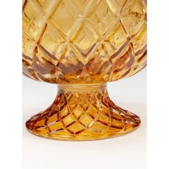 KARE Design Geschirr & Tischaccessoires-Getrankespender Pineapple Amber (2/Tlg.)