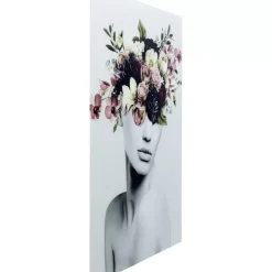 KARE Design Bilder-Glasbild Autumn Hair 80X120Cm