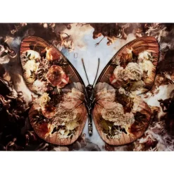 KARE Design Bilder-Glasbild Butterfly 150X100Cm