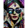 KARE Design Bilder-Glasbild Colorful Artist 80X120Cm