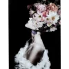 KARE Design Bilder-Glasbild Flowery Beauty 80X120Cm