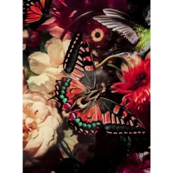 KARE Design Bilder-Glasbild Flowery Shoulder View 150X100Cm