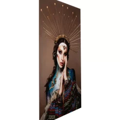 KARE Design Bilder-Glasbild Magic Goddess 100X150Cm