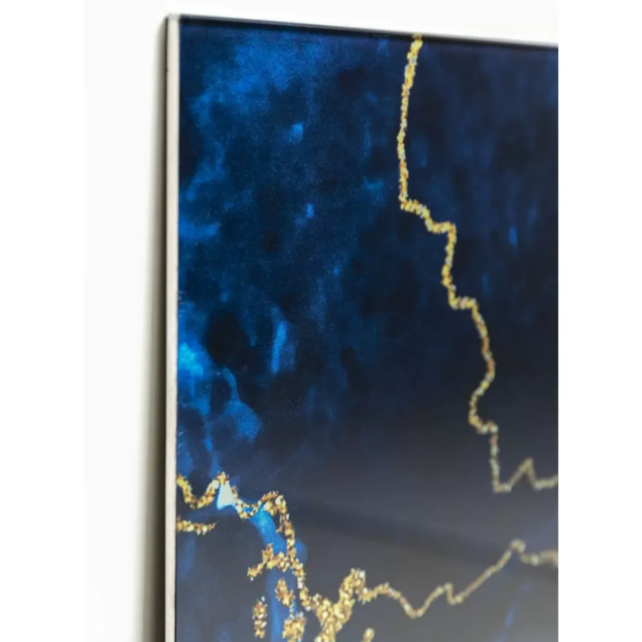 KARE Design Bilder-Glasbild Metallic Ocean 100X100Cm