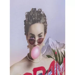 KARE Design Bilder-Glasbild No Drama 90X120Cm