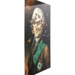 KARE Design Bilder-Glasbild Noble Butterfly 100X150Cm