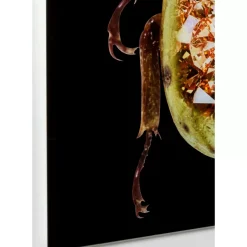 KARE Design Bilder-Glasbild Shiney Dung Beetle 80X120Cm