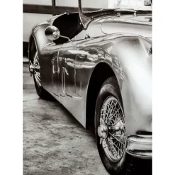 KARE Design Bilder-Glasbild Vintage Cabrio 150X100Cm