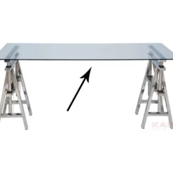 KARE Design Tische-Glasplatte 160X80X0,8Mm Esg Klar