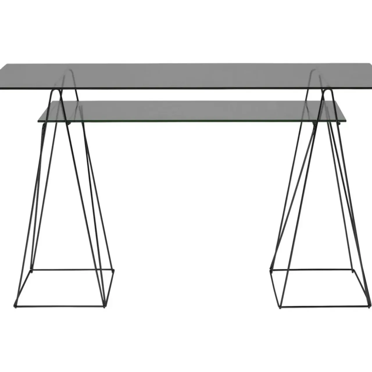 KARE Design Tische-Glasset Polar 8Mm Esg Smoke 130X65Cm