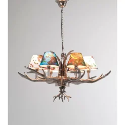 KARE Design Hängeleuchten-Hangeleuchte Antler Flowers 6Er