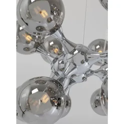 KARE Design Hängeleuchten-Hangeleuchte Atomic Balls Silber O74Cm