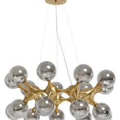 KARE Design Hängeleuchten-Hangeleuchte Atomic Balls Brass O74Cm