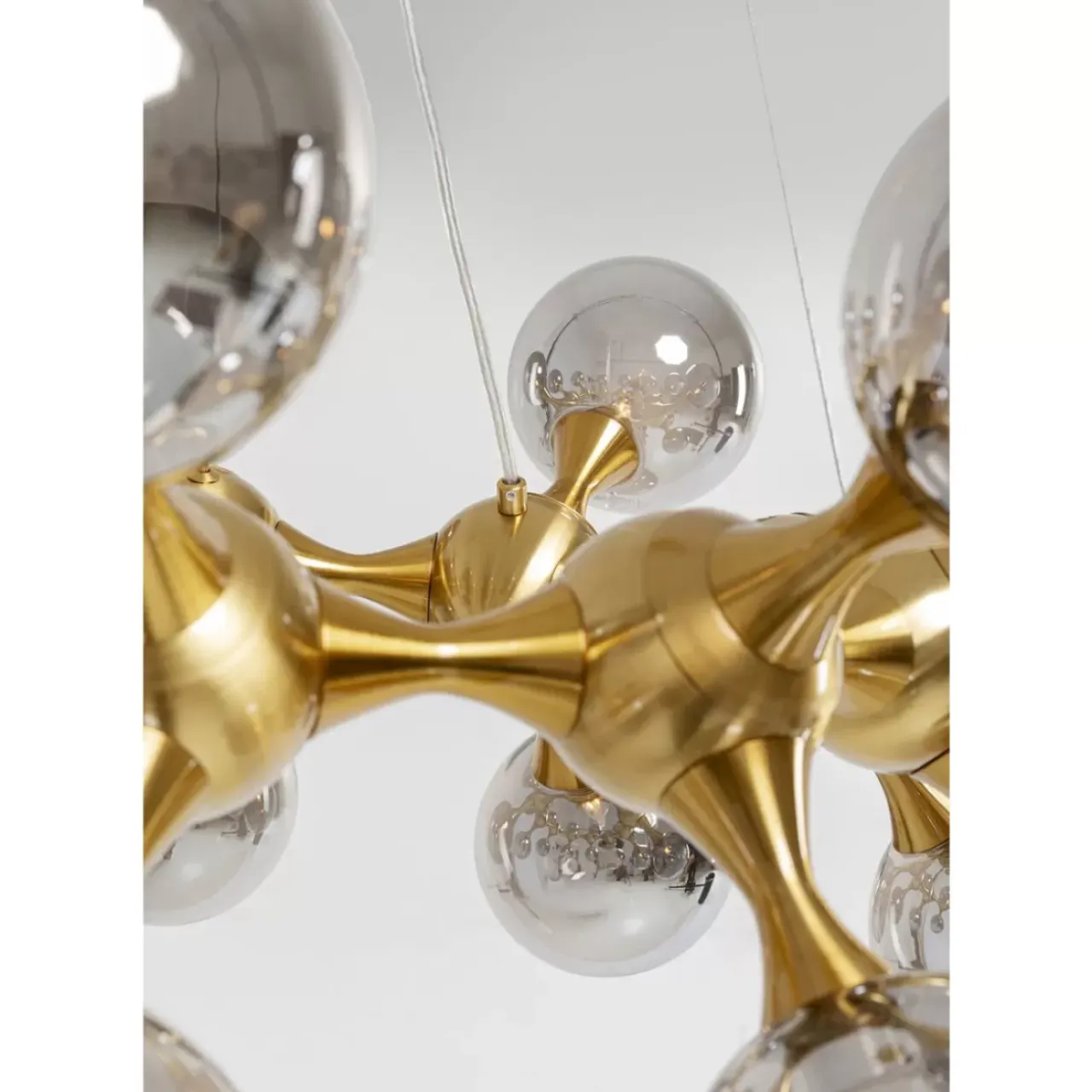 KARE Design Hängeleuchten-Hangeleuchte Atomic Balls Brass O74Cm