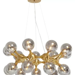 KARE Design Hängeleuchten-Hangeleuchte Atomic Balls Brass O74Cm