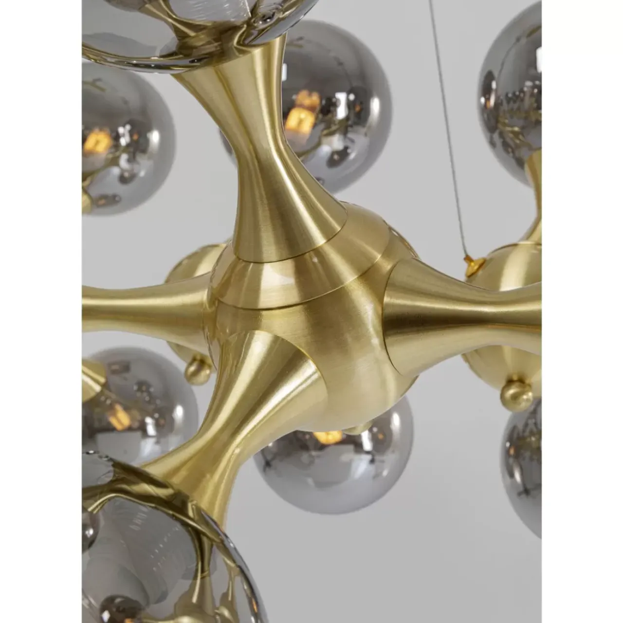KARE Design Hängeleuchten-Hangeleuchte Atomic Balls Brass 140Cm