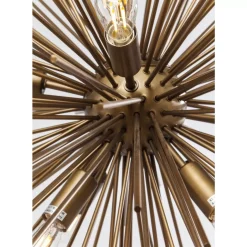 KARE Design Hängeleuchten-Hangeleuchte Beam Brass O72Cm