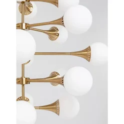 KARE Design Hängeleuchten-Hangeleuchte Bulb Fiction 20 Brass O102Cm