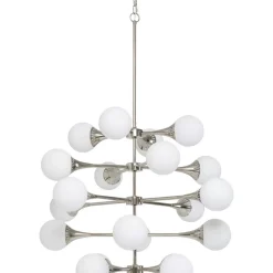 KARE Design Hängeleuchten-Hangeleuchte Bulb Fiction 20 Silber O102Cm