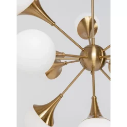 KARE Design Hängeleuchten-Hangeleuchte Bulb Fiction 12 Brass O102Cm