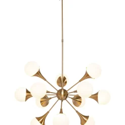KARE Design Hängeleuchten-Hangeleuchte Bulb Fiction 12 Brass O102Cm