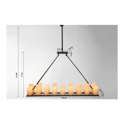 KARE Design Hängeleuchten-Hangeleuchte Candle Light 20Er
