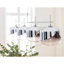 KARE Design Hängeleuchten-Hangeleuchte Chrome Goblet Quattro O25Cm