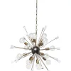 KARE Design Hängeleuchten-Hangeleuchte Crystal Bomb Brass O93Cm