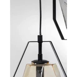 KARE Design Hängeleuchten-Hangeleuchte Diamond Fever Spiral Schwarz O42Cm