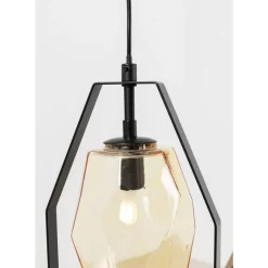 KARE Design Hängeleuchten-Hangeleuchte Diamond Fever Dining Schwarz 17Cm