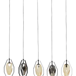 KARE Design Hängeleuchten-Hangeleuchte Diamond Fever Dining Schwarz 110Cm