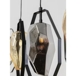 KARE Design Hängeleuchten-Hangeleuchte Diamond Fever Dining Schwarz 110Cm