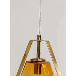 KARE Design Hängeleuchten-Hangeleuchte Diamond Fever Dining Brass 67Cm
