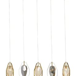 KARE Design Hängeleuchten-Hangeleuchte Diamond Fever Dining Brass 110Cm