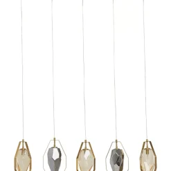 KARE Design Hängeleuchten-Hangeleuchte Diamond Fever Dining Brass 110Cm