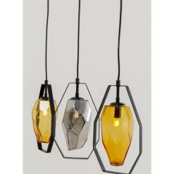 KARE Design Hängeleuchten-Hangeleuchte Diamond Fever Dining Schwarz 67Cm