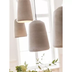 KARE Design Hängeleuchten-Hangeleuchte Dining Concrete Cinque