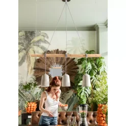 KARE Design Hängeleuchten-Hangeleuchte Dining Concrete Tre