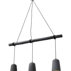 KARE Design Hängeleuchten-Hangeleuchte Dining Concrete Schwarz Tre