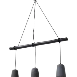 KARE Design Hängeleuchten-Hangeleuchte Dining Concrete Schwarz Tre