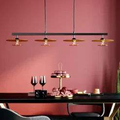 KARE Design Hängeleuchten-Hangeleuchte Disc Dining Quattro