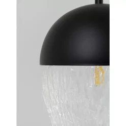 KARE Design Hängeleuchten-Hangeleuchte Frozen Schwarz Matt O20Cm