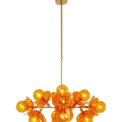 KARE Design Hängeleuchten-Hangeleuchte Globo Amber 79Cm