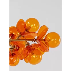 KARE Design Hängeleuchten-Hangeleuchte Globo Amber 79Cm