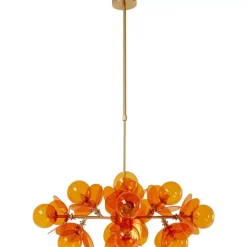 KARE Design Hängeleuchten-Hangeleuchte Globo Amber 79Cm