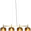 KARE Design Hängeleuchten-Hangeleuchte Golden Goblet Quattro O25Cm